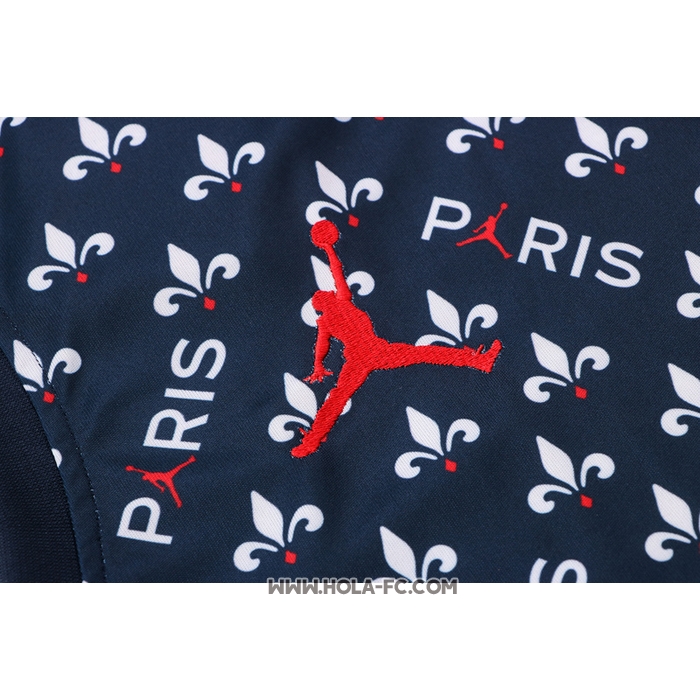 Camiseta de Entrenamiento Paris Saint-Germain Jordan 2022-2023 Sin Mangas Azul